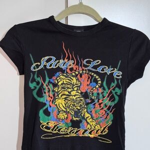 Urban Outfitters Pure Love Eternal Tiger Graphic Tee (M)